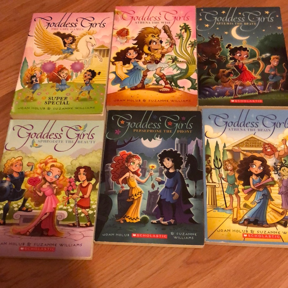 Goddess girls books